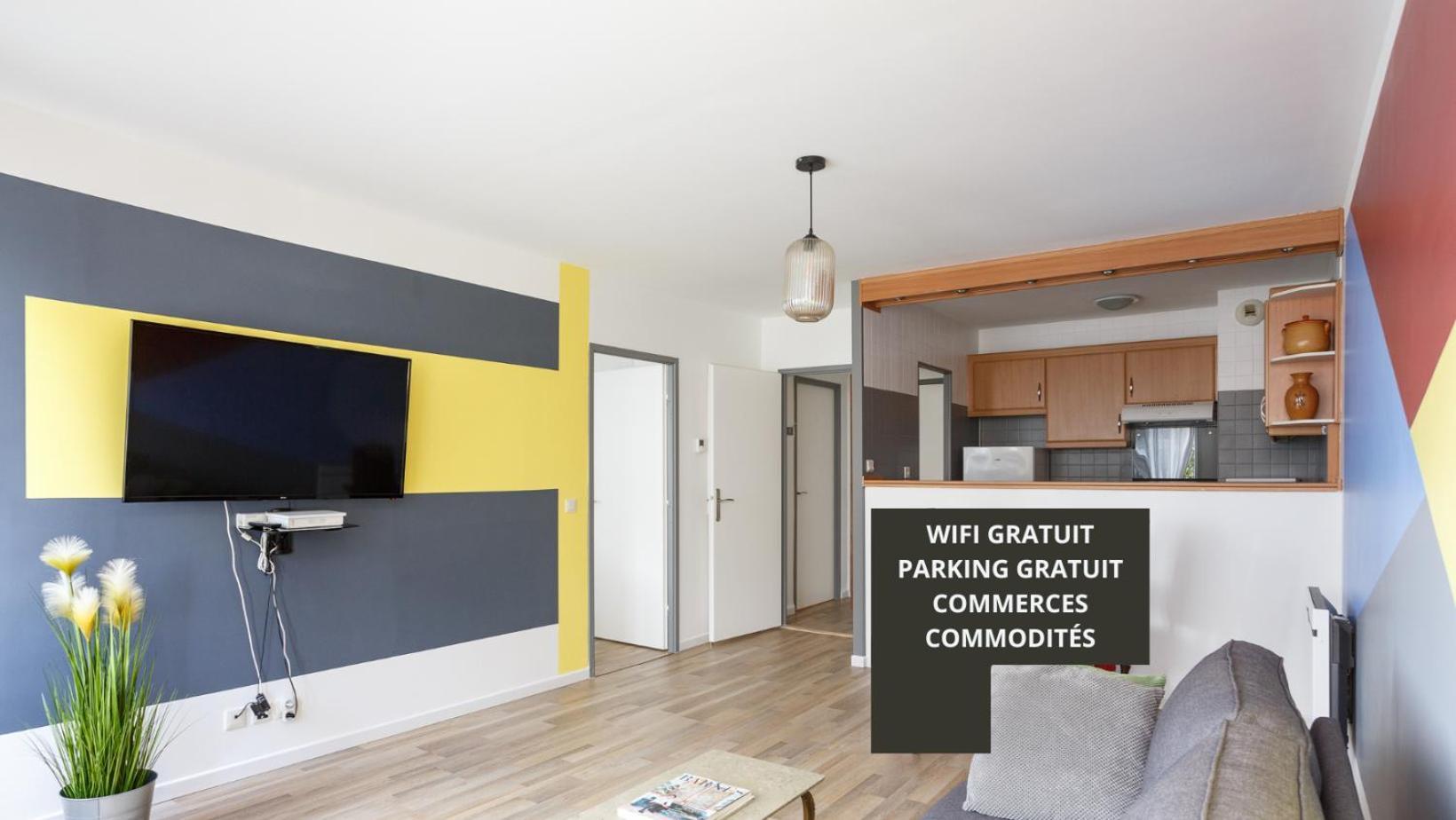 Appartement Cosy Pres De Paris Avec Vue Sur La Tour Eiffel - Parking & Wifi أورْجونْتُيْ المظهر الخارجي الصورة